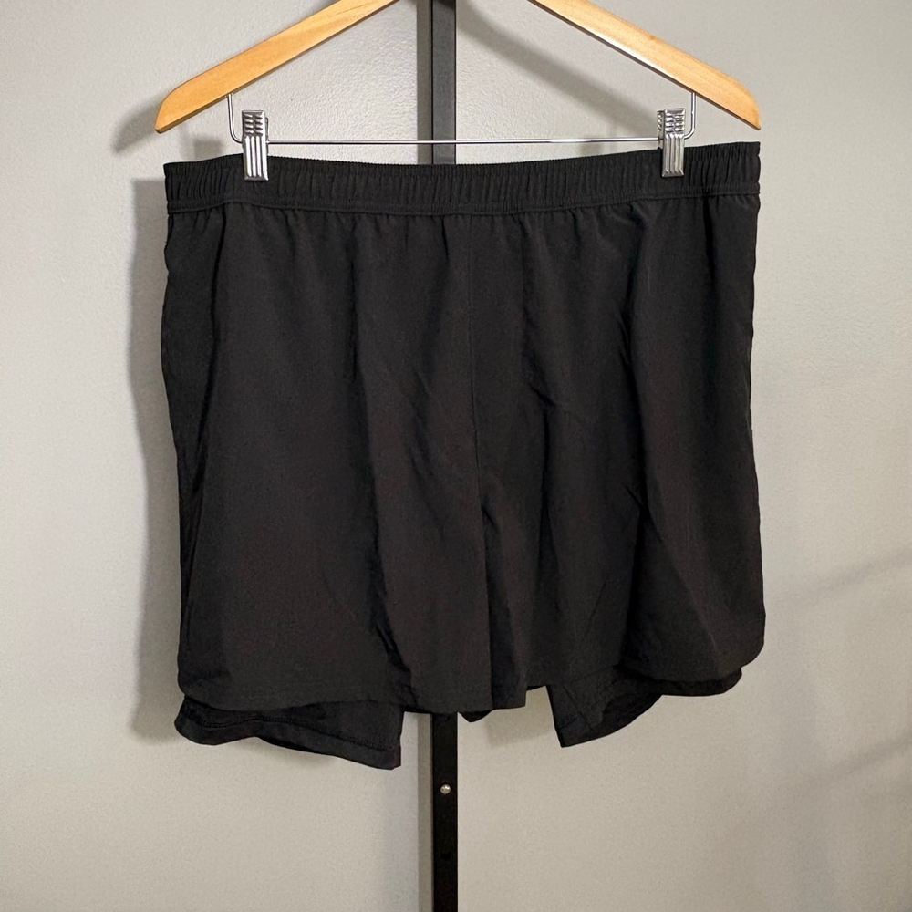 Men's DSG Black Agility‎ 2-in-1 Athletic Shorts XL